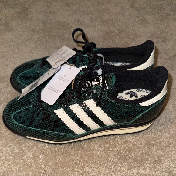 Adidas SL 72 OG Sneakers with Snake Green/Black - Picture 4 of 6